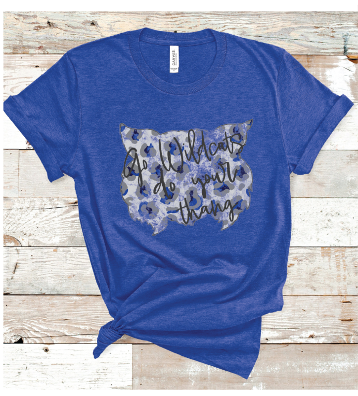 2023 WESTBROOK GRUNGE MASCOT  (HEATHER BLUE)