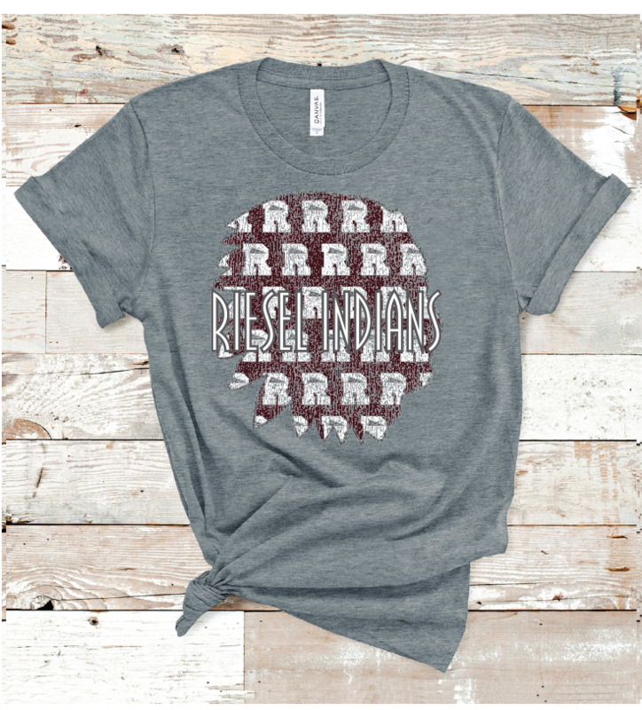 2023 RIESEL GRUNGE MASCOT  (D GRAY)