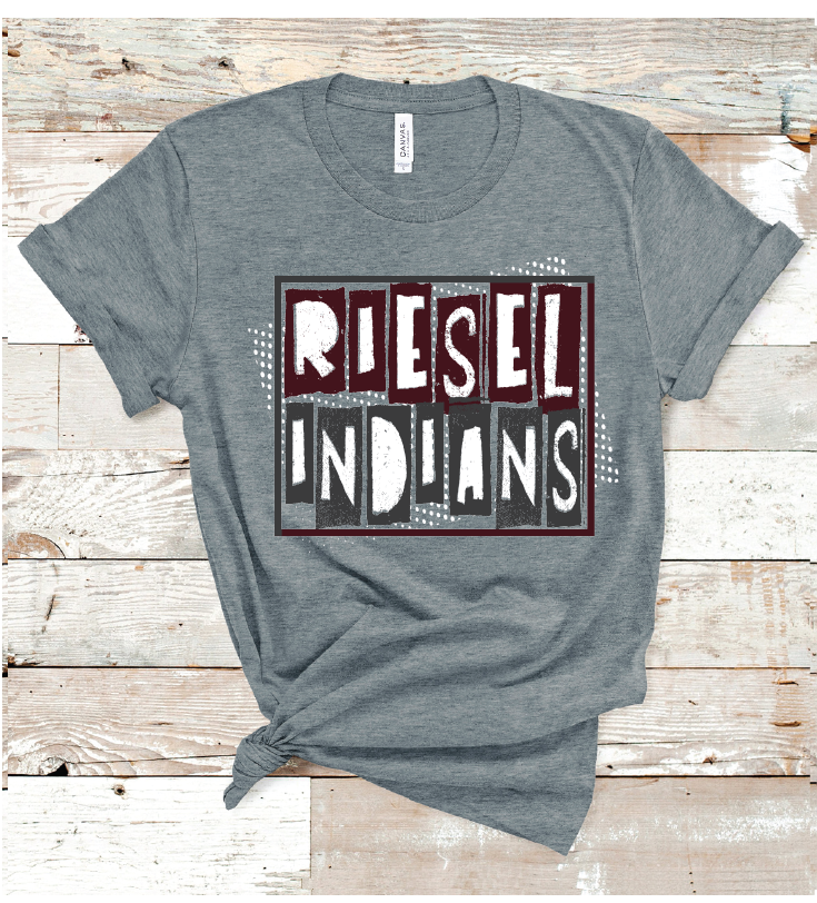 2023 RIESEL INDIANS ART (B D GRAY)