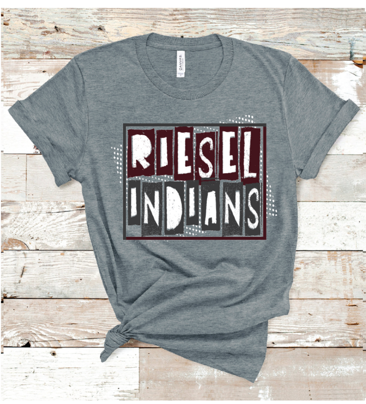 2023 RIESEL INDIANS ART (B D GRAY)