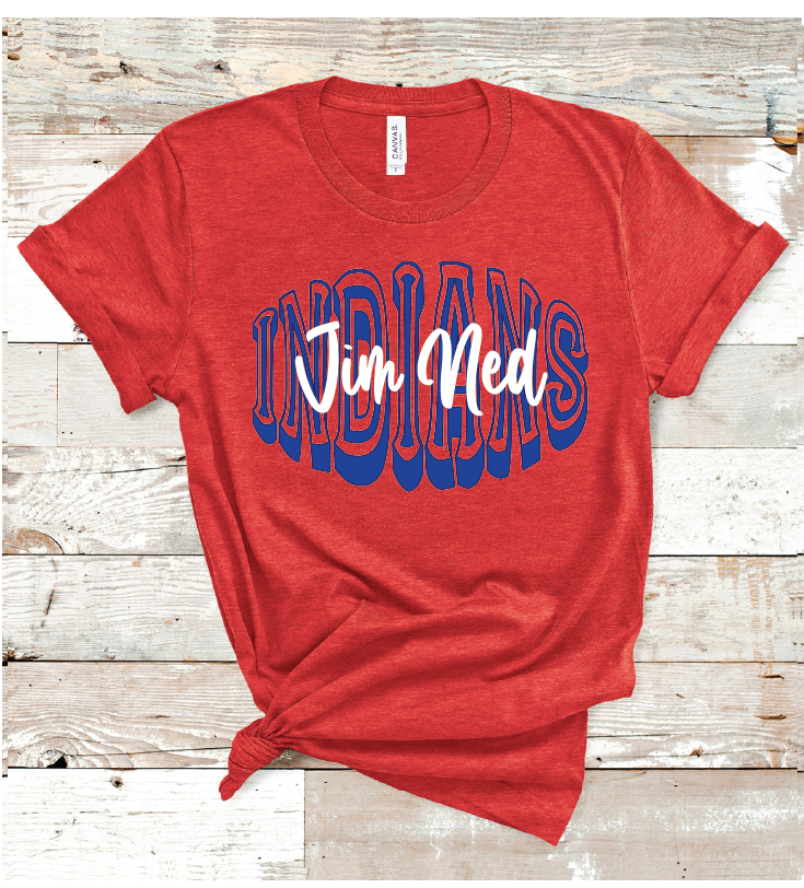 2023 JIM NED BUBBLE  (HEATHER RED)