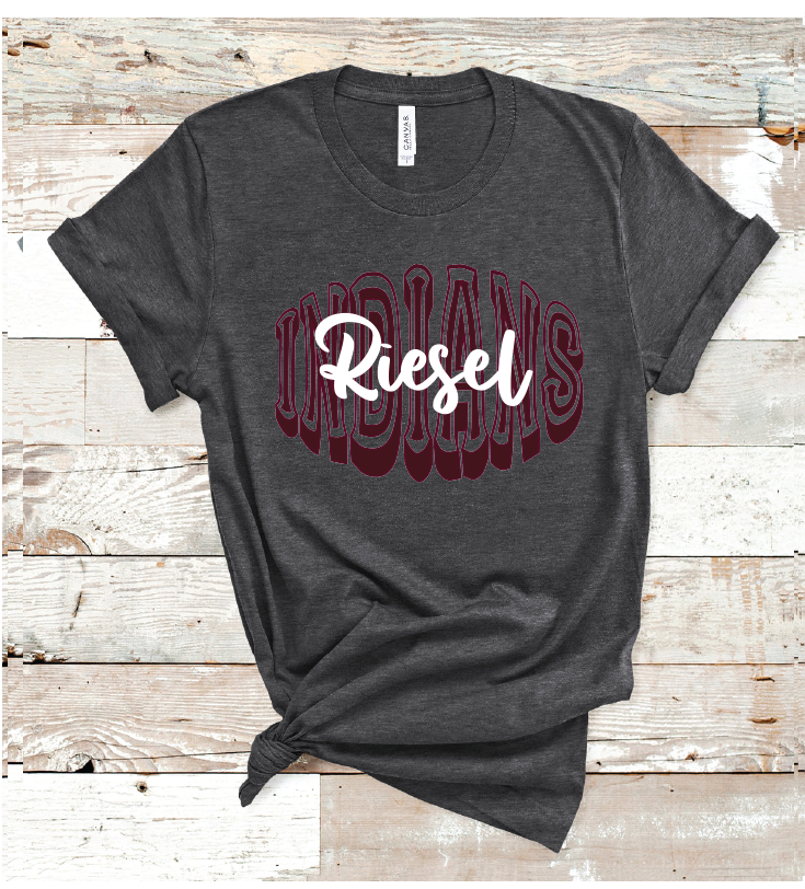 2023 RIESEL INDIANS BUBBLE (HEATHER CHARCOAL)