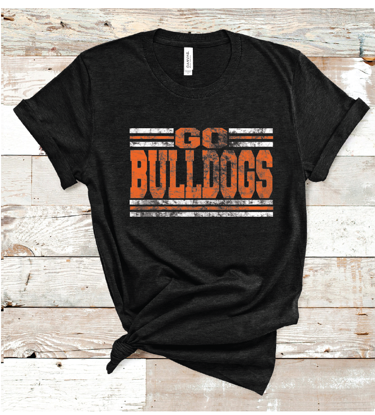 2023 IRA GO BULLDOGS (HEATHER BLACK)