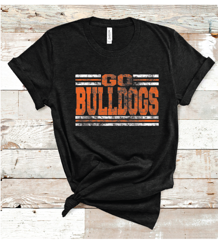 2023 IRA GO BULLDOGS (HEATHER BLACK)