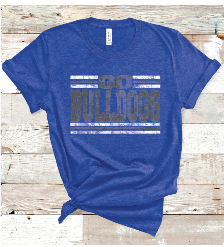 2023 EDEN GO BULLDOGS (HEATHER BLUE)