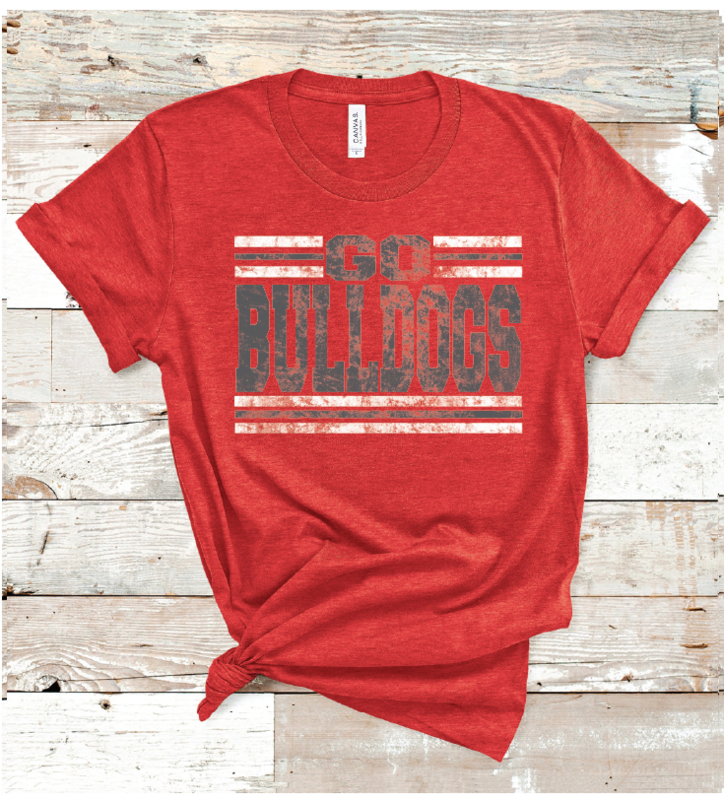 2023 MILES GO BULLDOGS (HEATHER RED)