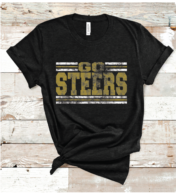 2023 BIG SPRING GO STEERS (HEATHER BLACK)