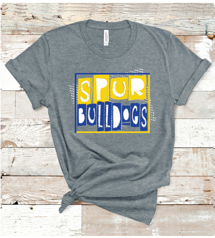 2023 SPUR BULLDOGS ART (B D GRAY)