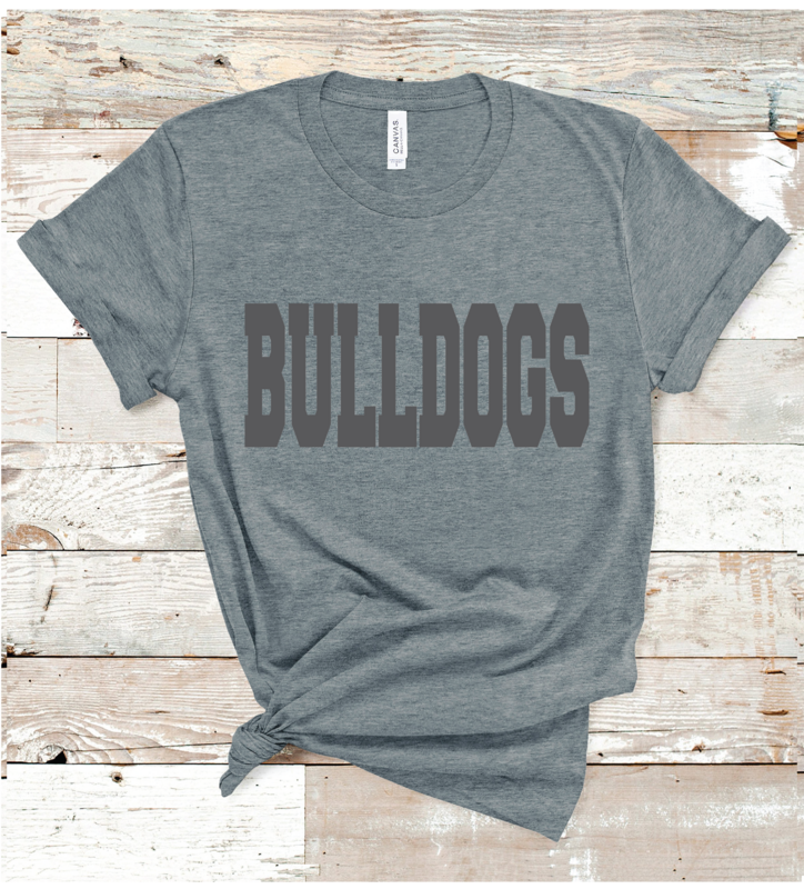 2023 BULLDOGS GRAY   (D GRAY)