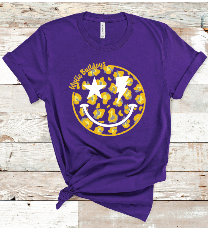 2023 WYLIE LEO SMILEY FACE (PURPLE)