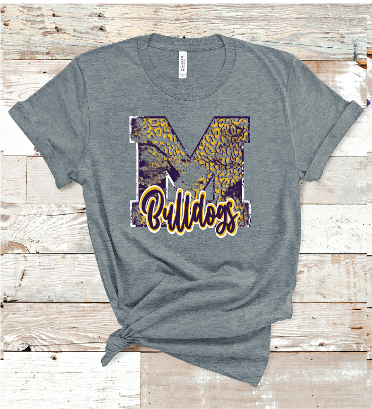 2023 MIDLAND HIGH LEO LETTER (B D GRAY)
