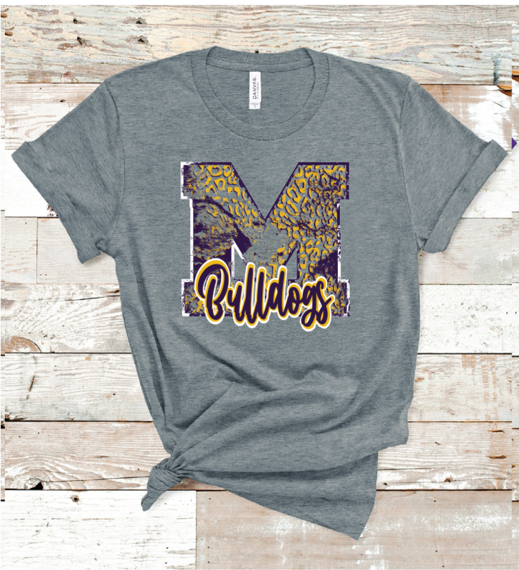 2023 MIDLAND HIGH LEO LETTER (B D GRAY)