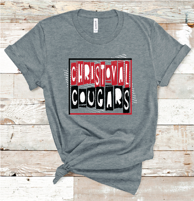 2023 CHRISTOVAL COUGARS ART (B D GRAY)