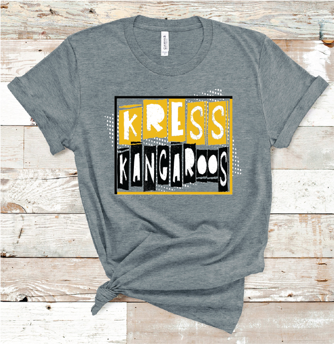 2023 KRESS KANGAROOS ART  (B D GRAY)