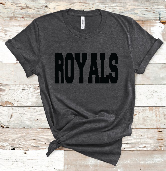 2023 RUNNELS ROYALS BLACK ( HEATHER CHARCOAL)