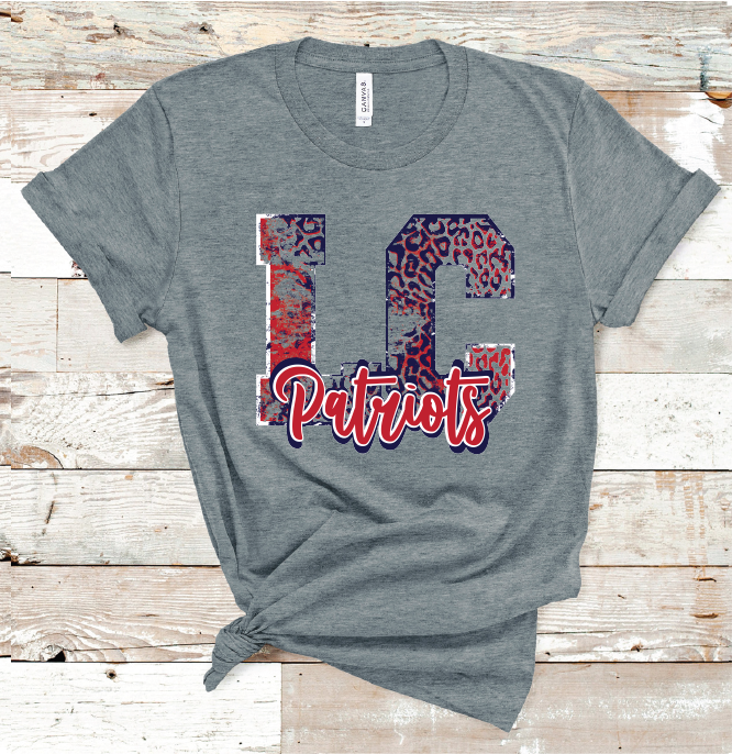 2023 LUBBOCK  PATRIOTS LEO LETTER  (B D GRAY)