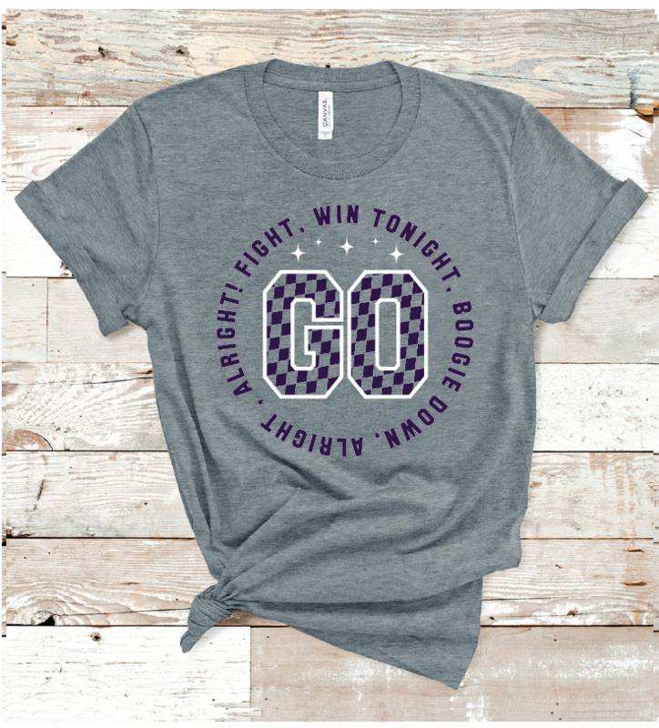 2023 PECOS GO FIGHT PURPLE (D GRAY)