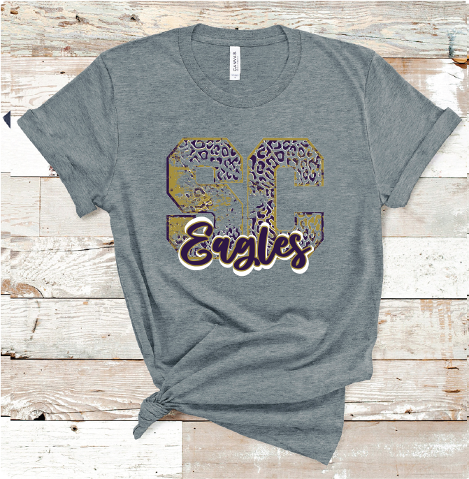 2023 STERLING CITY EAGLES LEO LETTER (B D GRAY)