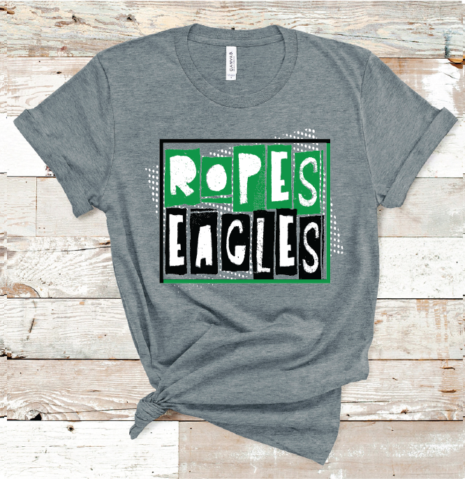 2023 ROPES EAGLES ART(B D GRAY)