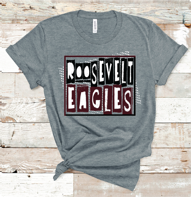 2023 ROOSEVELT EAGLES ART (B D GRAY )