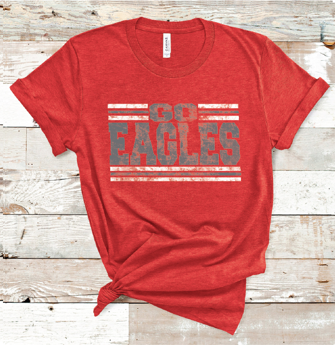 2023 HOLLIDAY GO EAGLES (HEATHER RED)