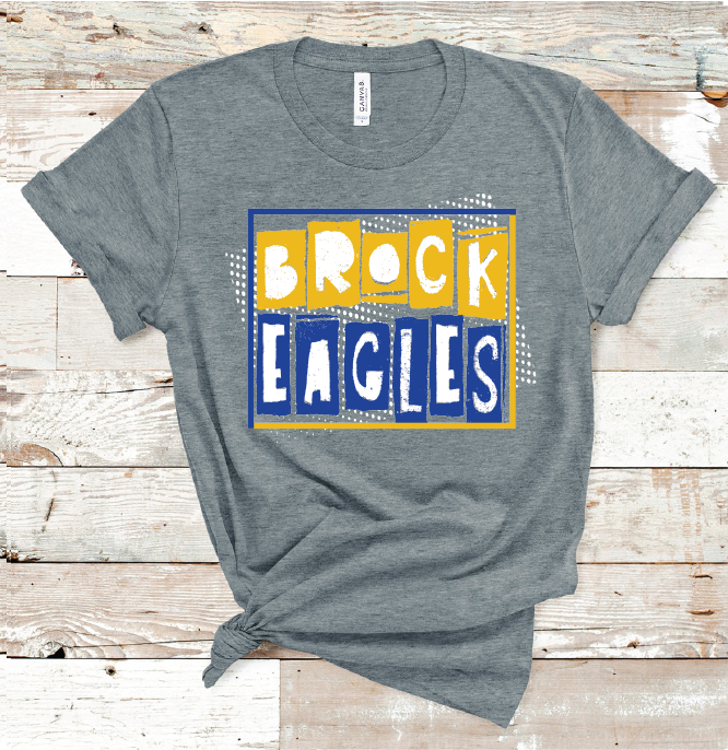2023 BROCK EAGLES ART (B D GRAY)