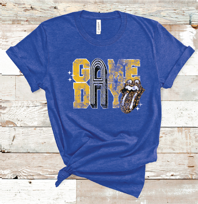 2023 BROCK GAME DAY ATH GOLD  (HEATHER BLUE)
