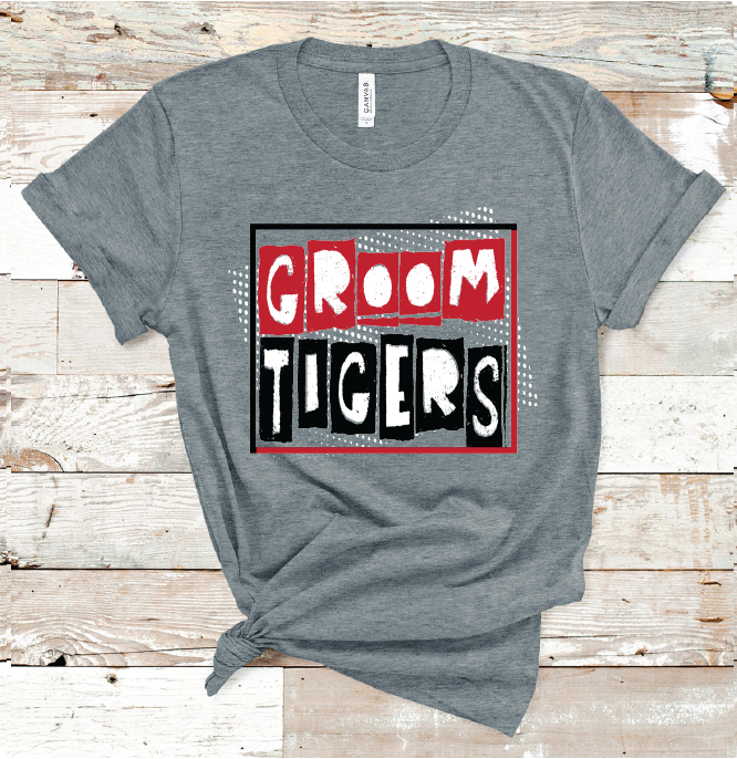2023 GROOM TIGERS ART (B D GRAY)