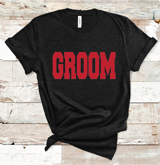 2023 GROOM RED (HEATHER BLACK)