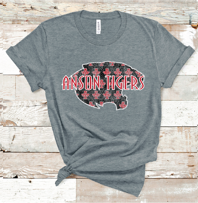 2023 ANSON TIGERS GRUNGE (D GRAY)