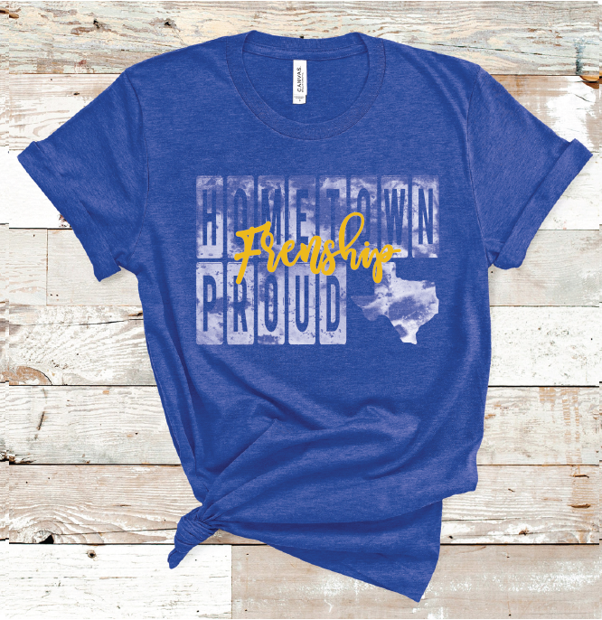 2022 FRENSHIP HOMETOWN PROUD (HEATHER BLUE)