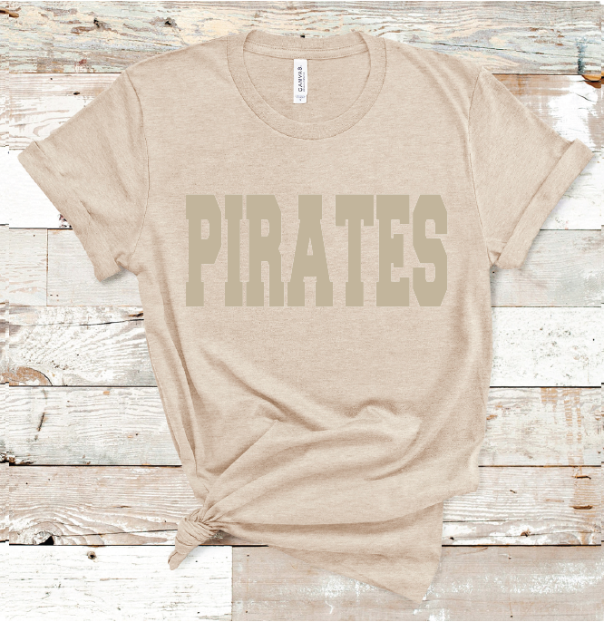2023 LUBBOCK PIRATES TAN (HEATHER TAN)