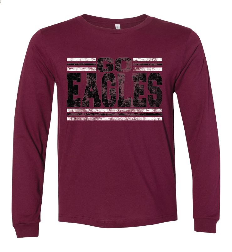 2023 ROOSEVELT LONG SLEEVE- MULTIPLE DESIGN OPTIONS (MAROON)