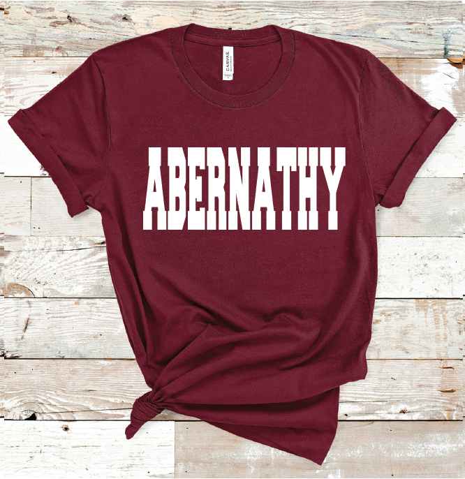 2023 ABERNATHY WHITE (MAROON)