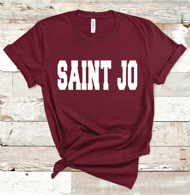 2023 SAINT JO WHITE (MAROON)
