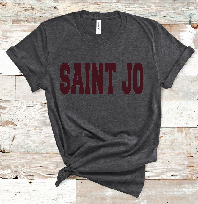 2023 SAINT JO MAROON (HEATHER CHARCOAL)