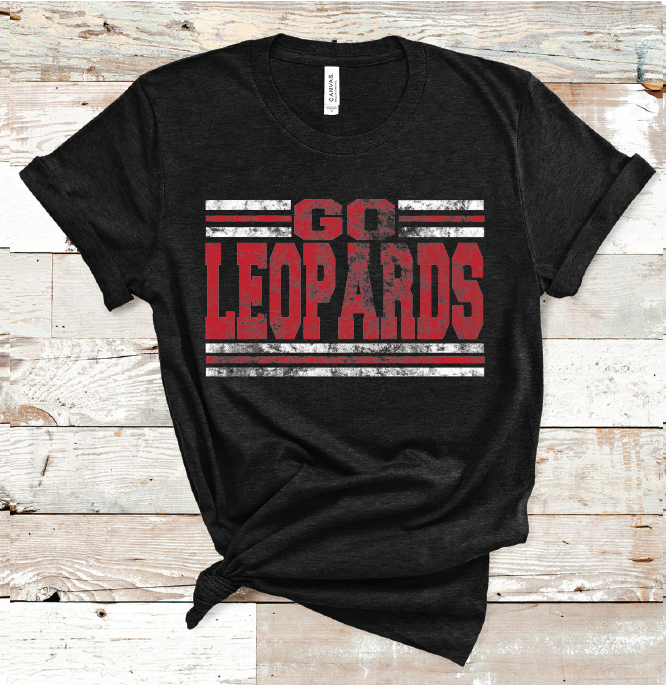 2023 NEW HOME GO LEOPARDS (HEATHER BLACK)