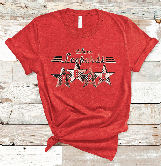 2023 NEW HOME LEOPARDS ROCK (HEATHER RED)