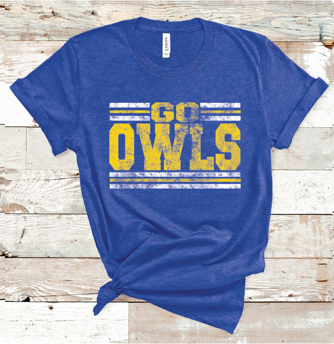 2023 HALE CENTER GO OWLS (HEATHER BLUE)