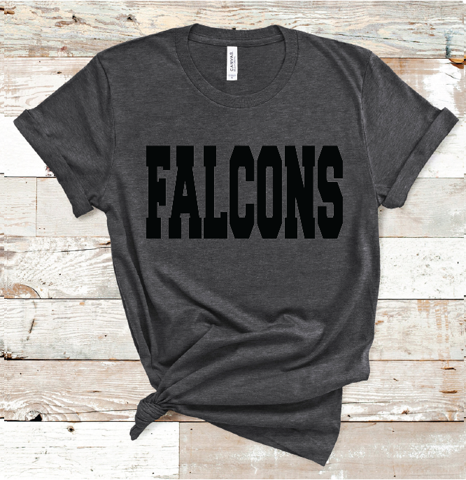 2023 VERIBEST FALCONS BLACK (HEATHER CHARCOAL )