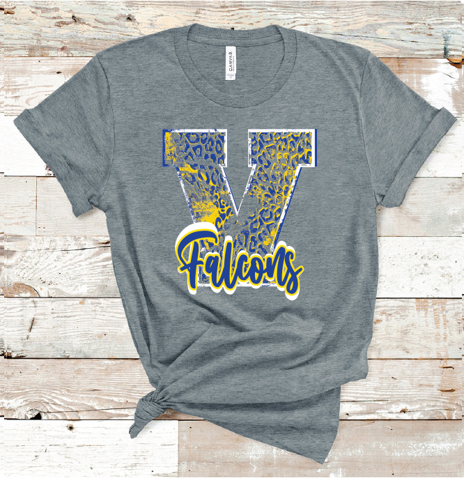 2023 VERIBEST FALCONS LEO LETTER (B D GRAY )