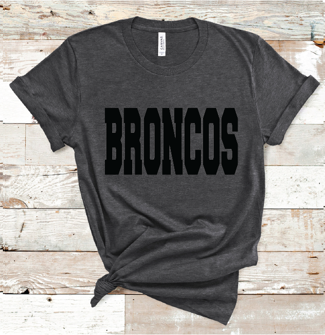 2023 CLARENDON BRONCOS BLACK (HEATHER CHARCOAL)