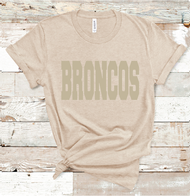 2023 CLARENDON BRONCOS TAN (HEATHER TAN)