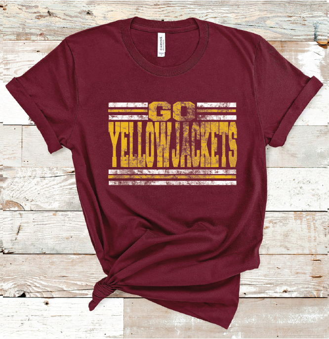2023 KERMIT GO YELLOWJACKETS (MAROON)