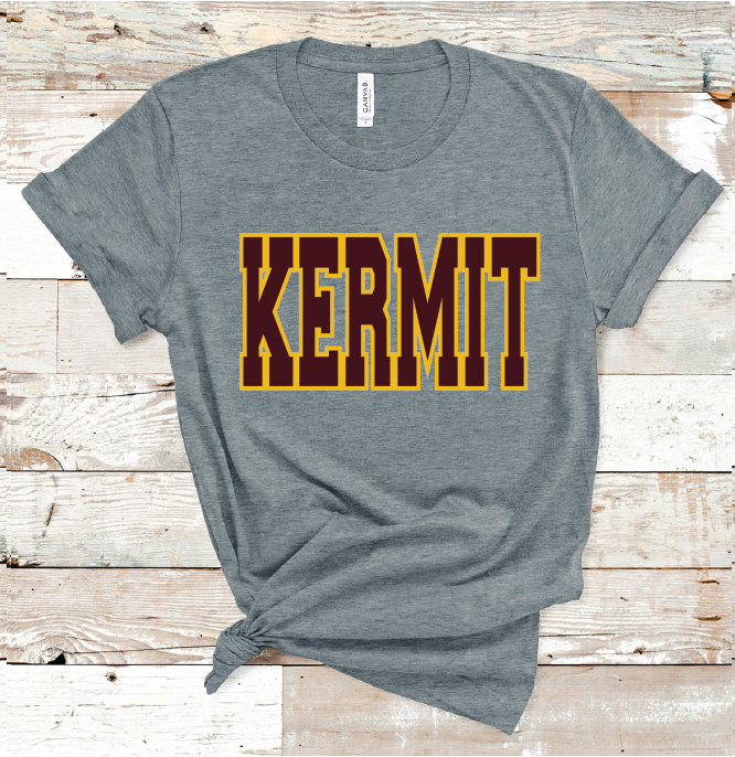 2023 KERMIT MAROON (D GRAY)