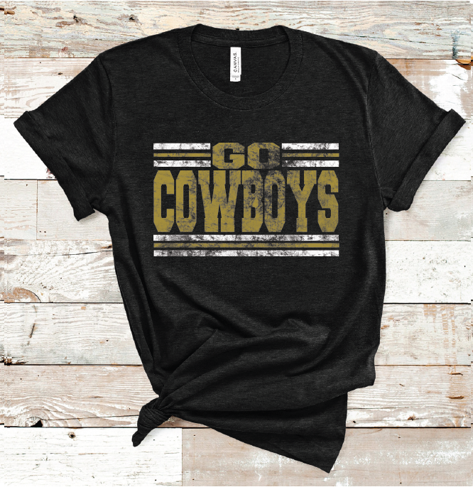 2023 PLAINS GO COWBOYS (HEATHER BLACK)