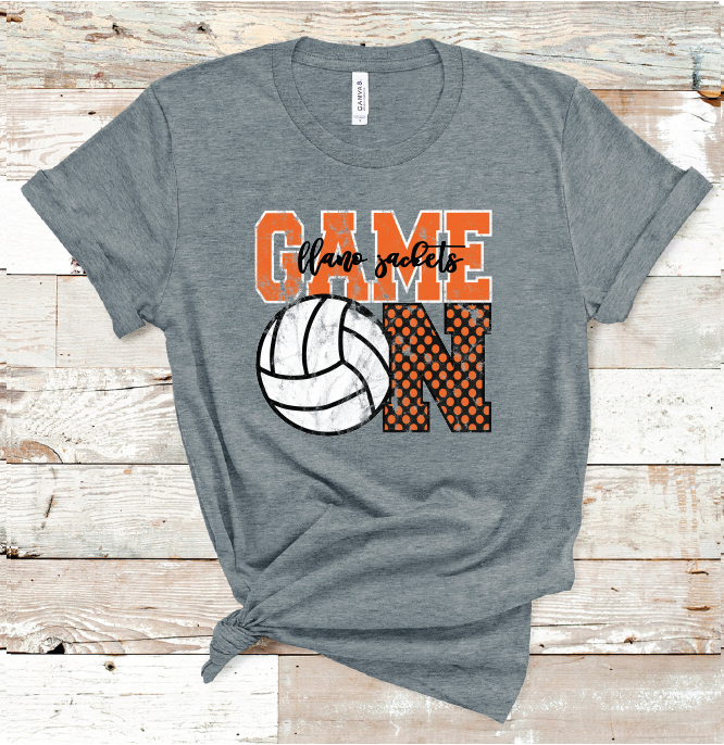 2023 LLANO GAME ON VOLLEYBALL (D GRAY)