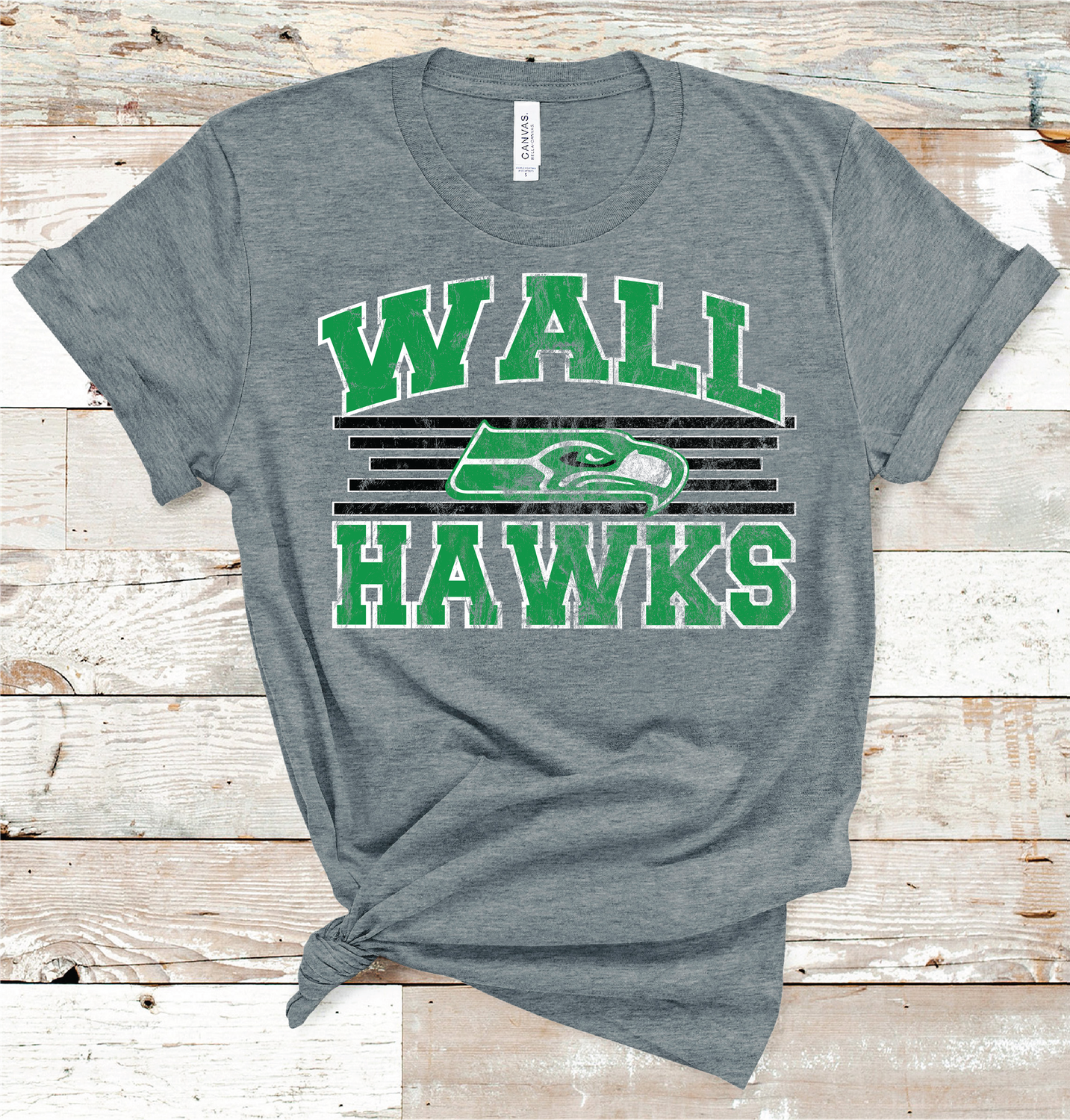 2024 WALL OLD SCHOOL  (DARK GRAY)