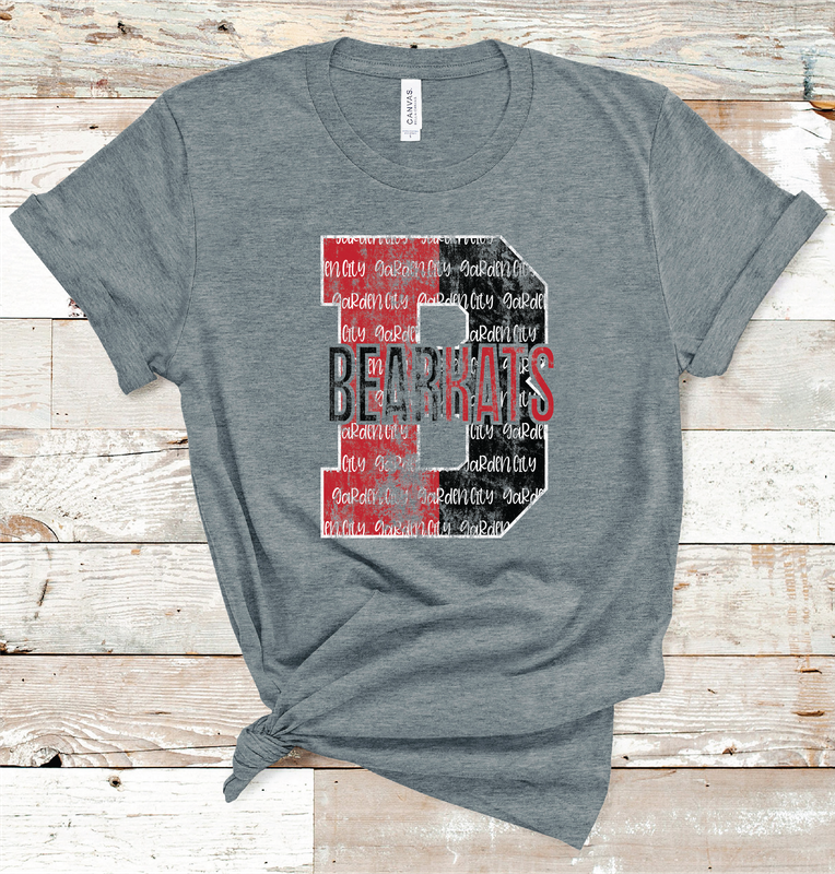 2024 GARDEN CITY  LETTER  (DARK GRAY)