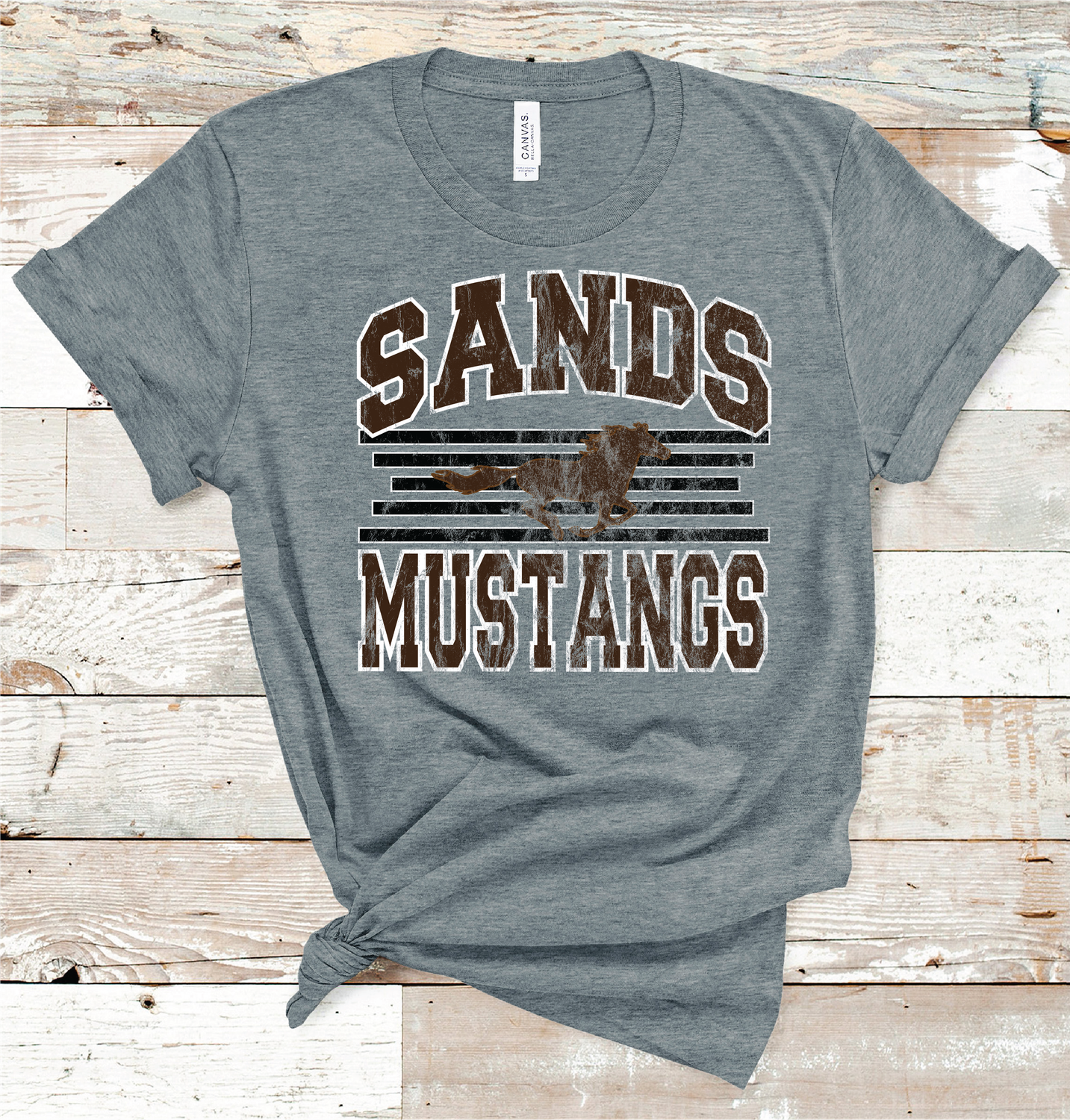 2024 SANDS OLD SCHOOL  (DARK GRAY)